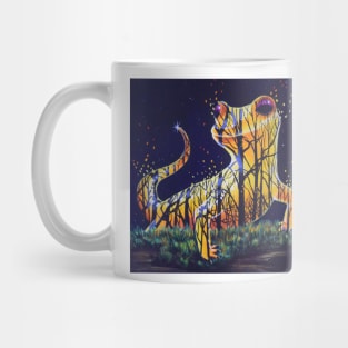 Fire Salamander, or Spirit of Fire Mug